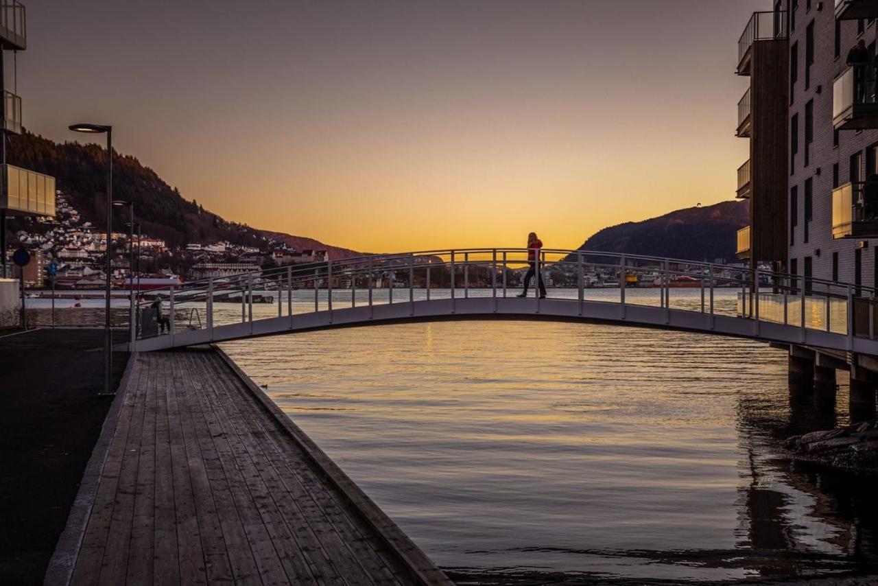 New Penthouse Apartment With Sea View In Bergen Centrum 外观 照片