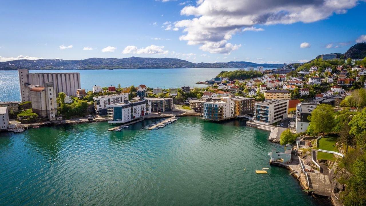 New Penthouse Apartment With Sea View In Bergen Centrum 外观 照片