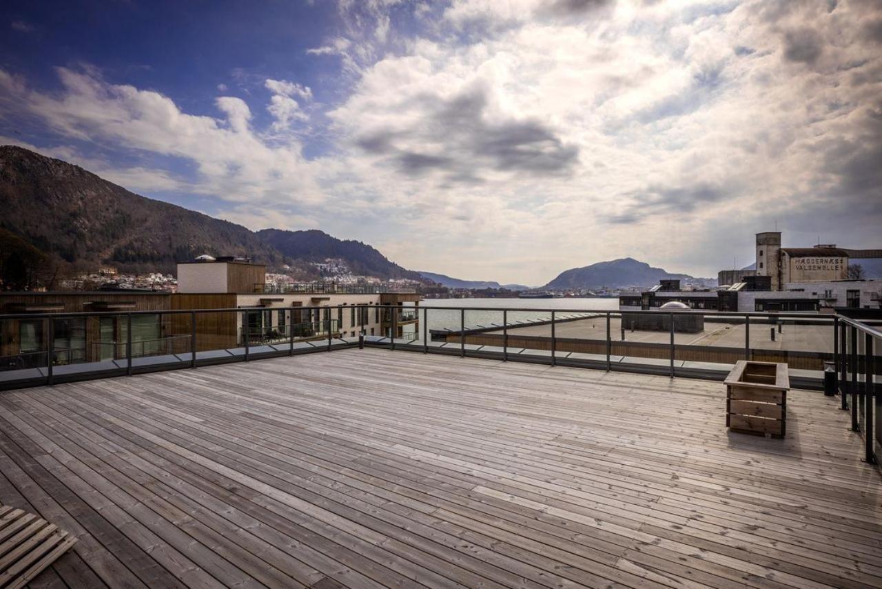 New Penthouse Apartment With Sea View In Bergen Centrum 外观 照片